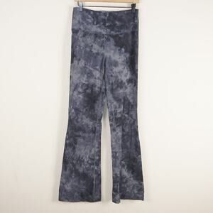 Lululemon Groove Super High Rise Flared Nulu Diamond Dye Grey Yoga Pants Sz 10